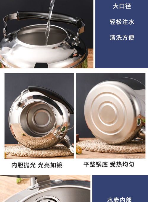 不銹鋼燒水壺選購(gòu)指南 特厚鳴音、大容量與多爐兼容性解析